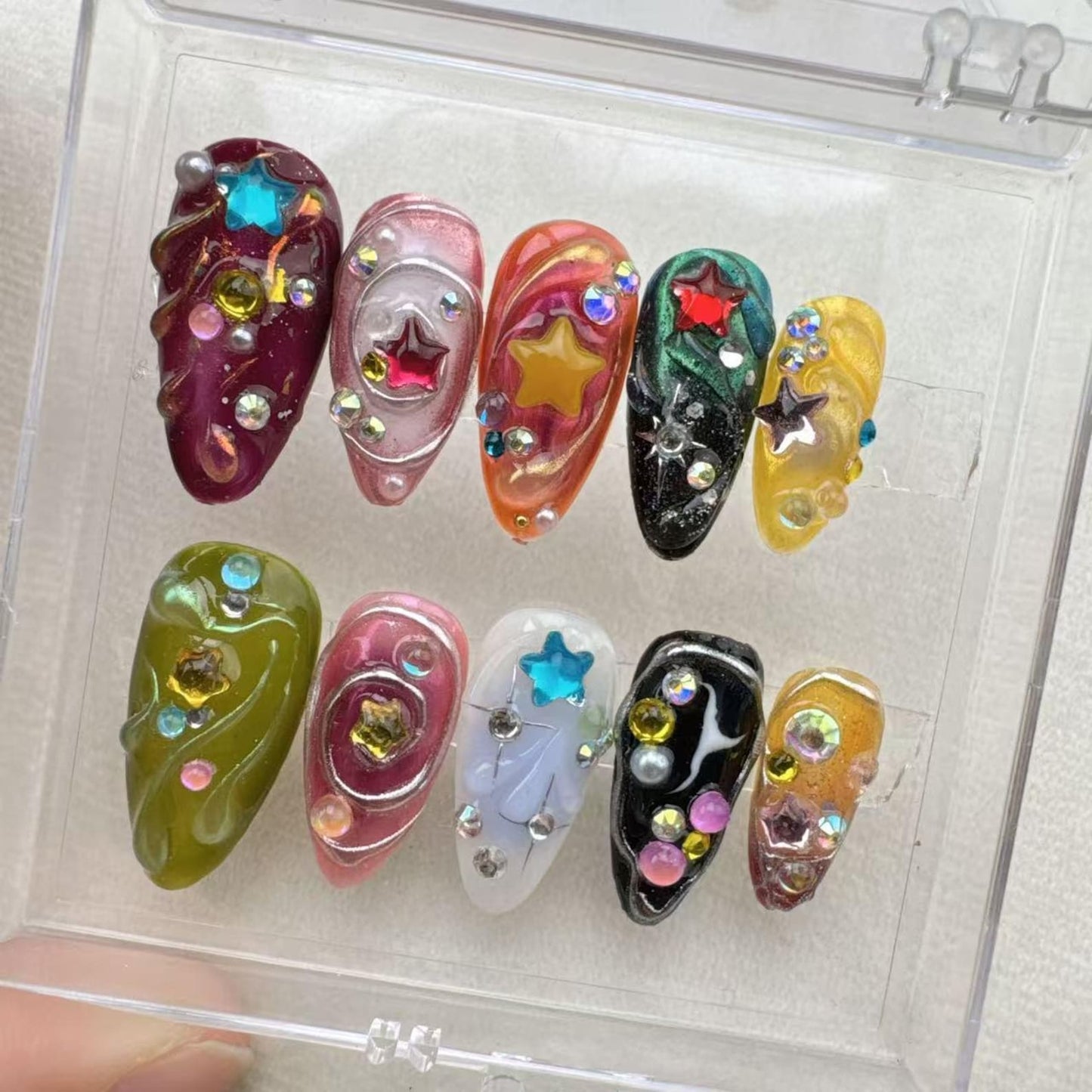 Sea Star Handmade Press on nails - Summer Nails