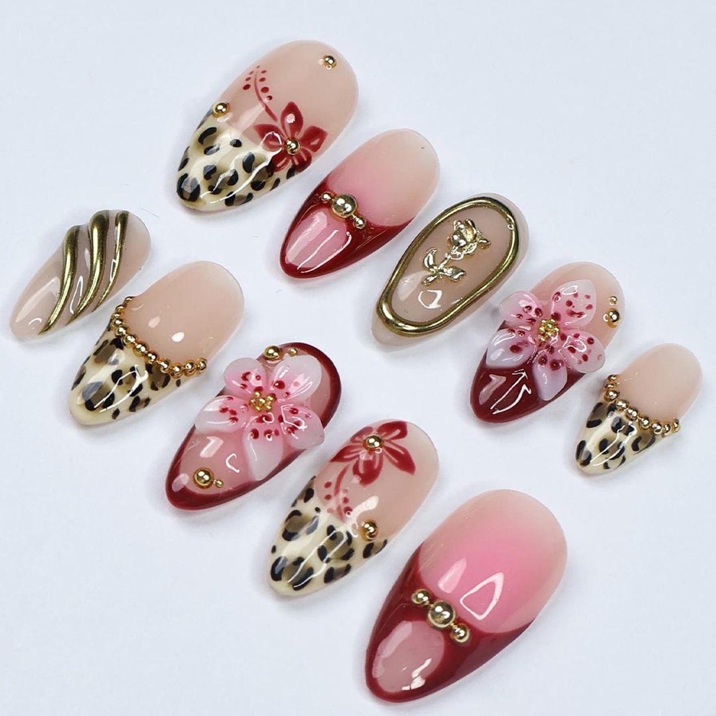 Vacation Handmade Press on nails - Summer Nails