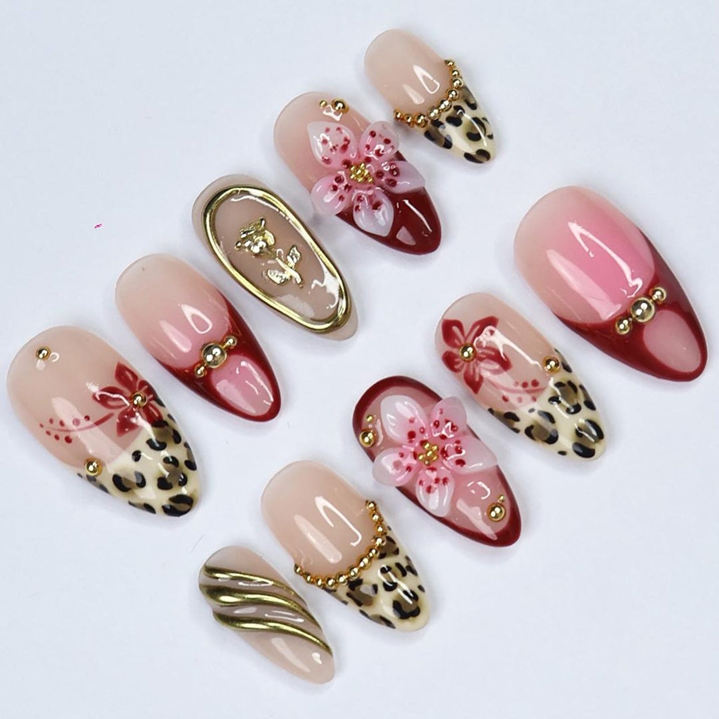 Vacation Handmade Press on nails - Summer Nails