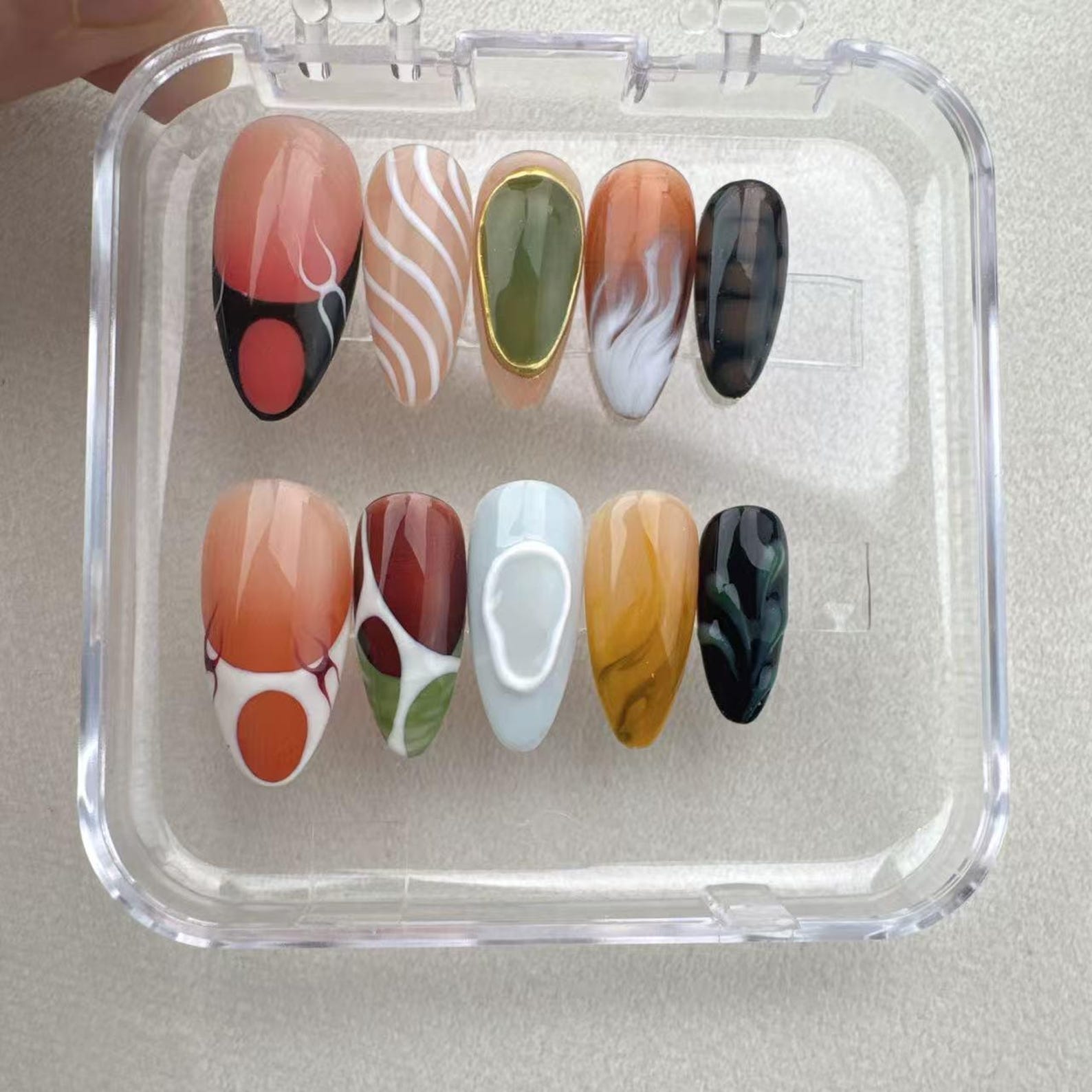 Love Simple Press on nails - Summer Nails