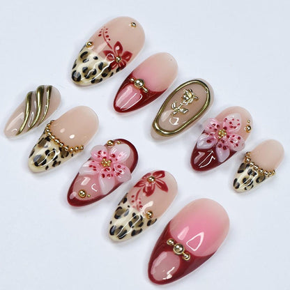 Vacation Handmade Press on nails - Summer Nails 