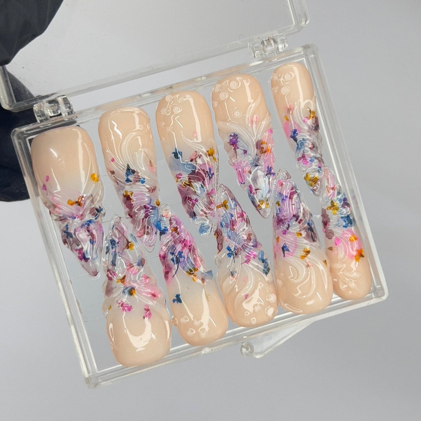 Dream Flower Garden Press on nails