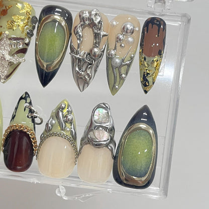 Gothic Them Press on nails