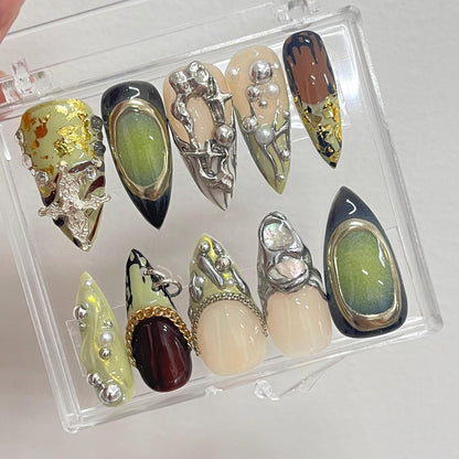 Gothic Them Press on nails
