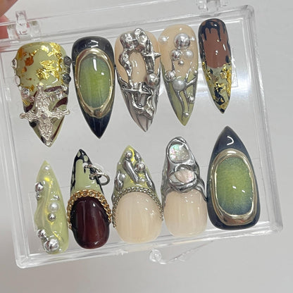 Gothic Them Press on nails