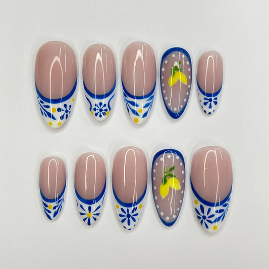 Grecee Summer Press on nails