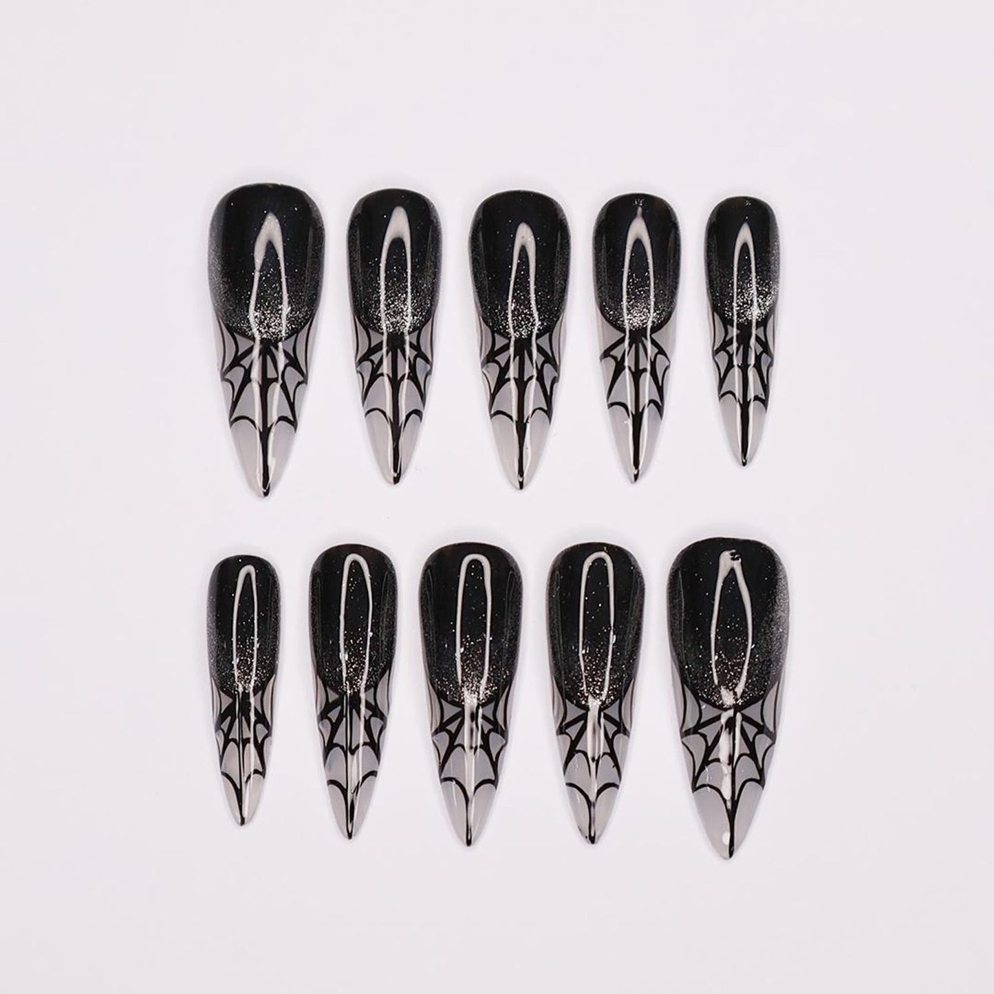 Spider Web Gothic Press on nails