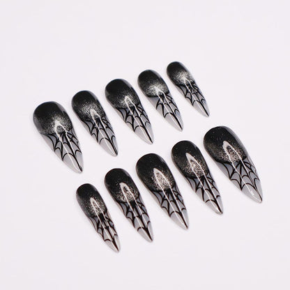 Spider Web Gothic Press on nails