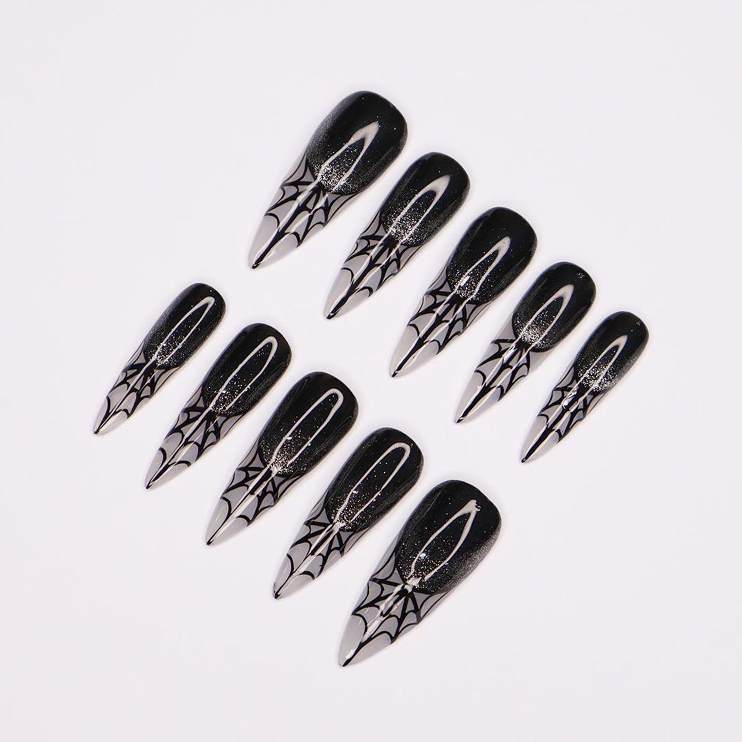 Spider Web Gothic Press on nails