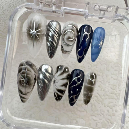 Tropical Style 3 Handmade Press on nails