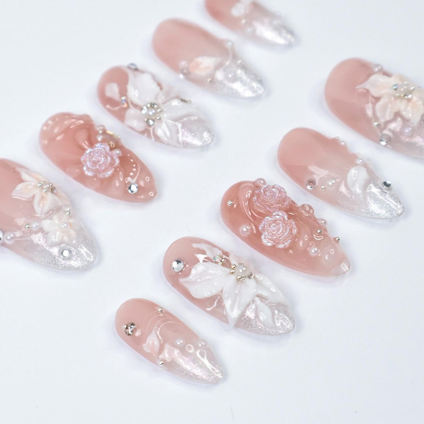 Gloriana Bloom Handmade Press on nails