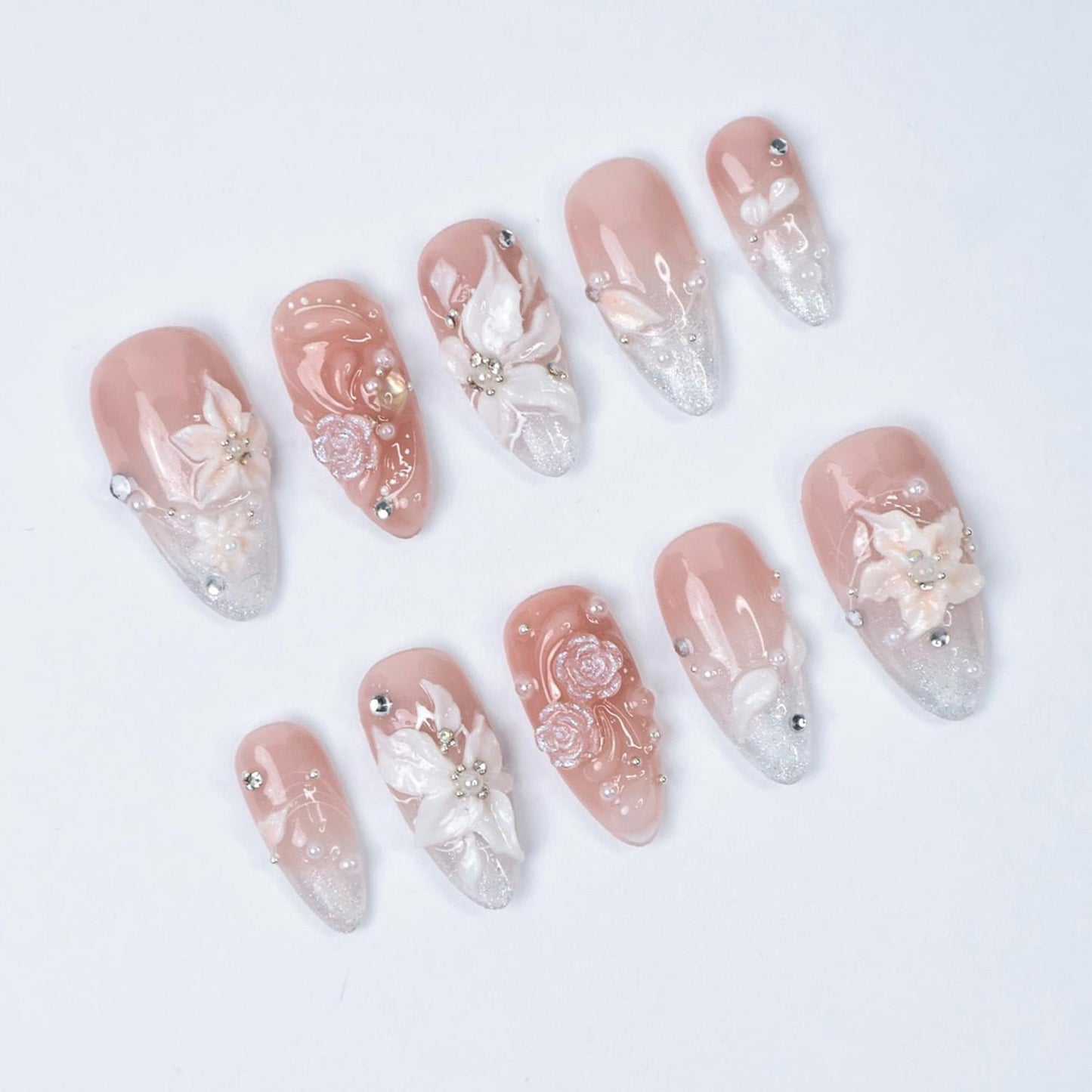 Gloriana Bloom Handmade Press on nails