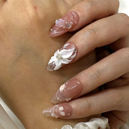 Gloriana Bloom Handmade Press on nails