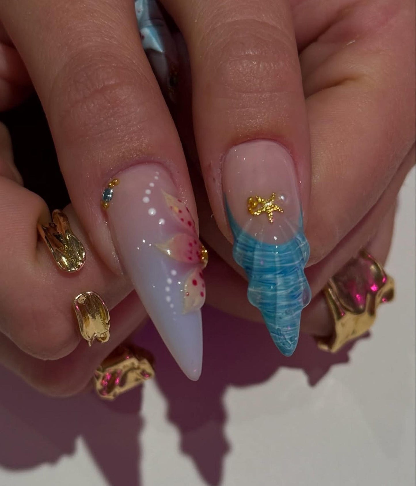 Luxury Jungle Handmade Press on nails
