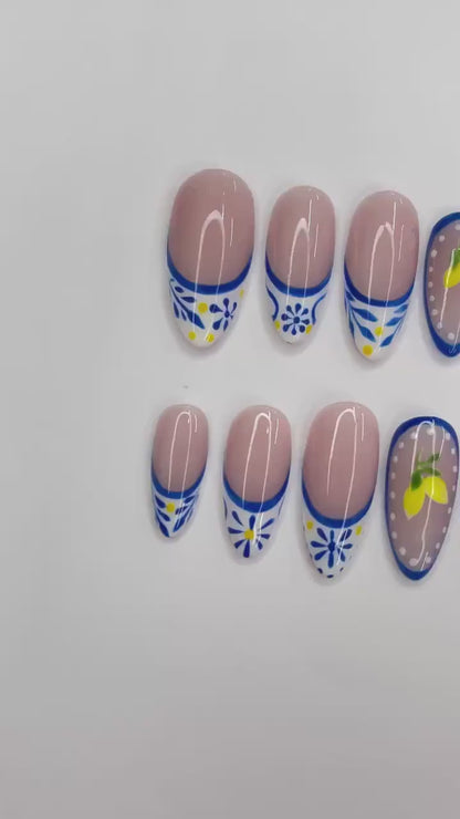 Grecee Summer Press on nails